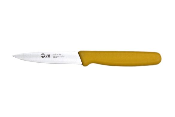 Нож для чистки 9 см желтый IVO (25022.09.03)