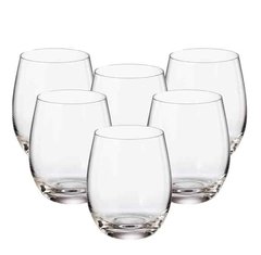 Склянки Bohemia Mergus (Pollo) 220 мл для води 6 шт (2S180/00000/220)