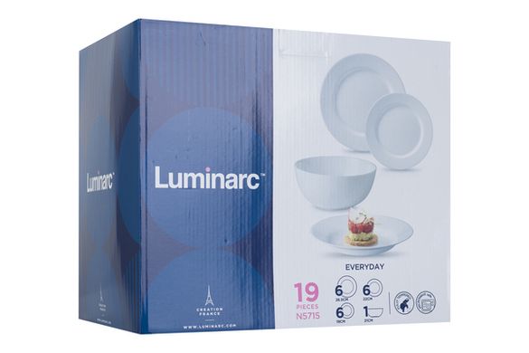 Сервиз Luminarc EVERYDAY 19 предметов (N5715)